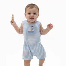 Load image into Gallery viewer, Angel Dear Bubbly Sailboat Stripe JonJon
