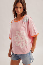 Load image into Gallery viewer, Wren Flower Patch Top | Pink
