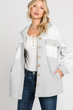 Load image into Gallery viewer, Aimee Oversized Shacket | Heather Grey
