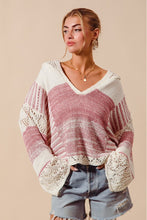 Load image into Gallery viewer, Isla Hooded Sweater | Mauve
