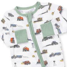 Load image into Gallery viewer, Farm Machines Zipper Romper
