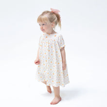 Load image into Gallery viewer, Pretty Pumpkin Trellis Dress + Bloomer
