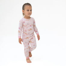 Load image into Gallery viewer, Princess Unicorns &amp; Castle Pajama Set
