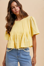 Load image into Gallery viewer, Sunny Flutter Sleeve Top
