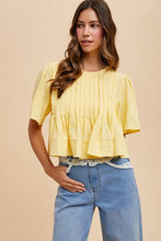 Load image into Gallery viewer, Sunny Flutter Sleeve Top
