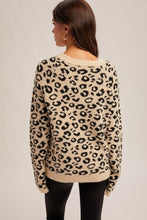 Load image into Gallery viewer, Fuzzy Leopard Sweater
