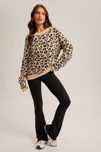 Load image into Gallery viewer, Fuzzy Leopard Sweater
