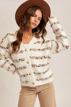 Load image into Gallery viewer, Mia Multi-Stripe Cardigan
