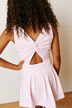 Load image into Gallery viewer, Pink Gingham Active Dress

