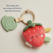 Load image into Gallery viewer, Itzy Pal™ Plush + Teether, Strawberry
