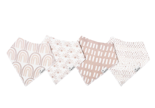 Bliss Bandana Bib Set (4-pack)