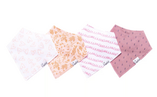 Load image into Gallery viewer, Lola Bandana Bib Set (4-pack)
