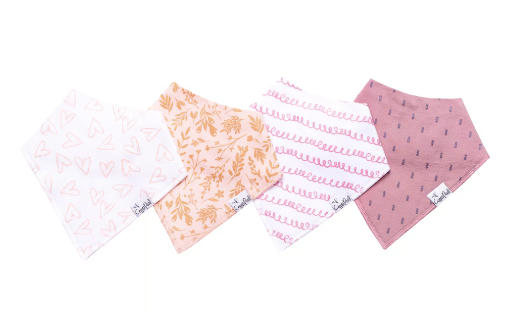 Lola Bandana Bib Set (4-pack)