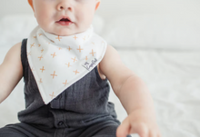 Load image into Gallery viewer, Chip Bandana Bib Set (4-pack)
