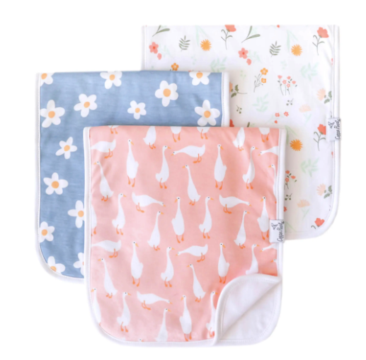 Goosie Burp Cloth Set (3-pack)