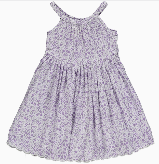 Stella Lavender Ditsy Floral Dress