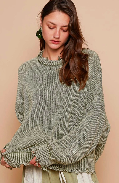 Hollie Distressed Sweater