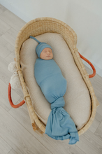 Load image into Gallery viewer, Atlantic Rib Knit Swaddle
