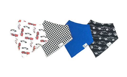 Nash Bandana Bib Set (4-pack)