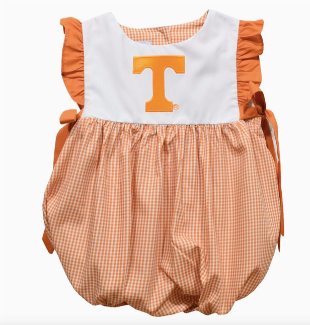 Tennessee Vols Gingham Bubble