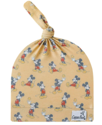 Mickey Mouse Top Knot Hat