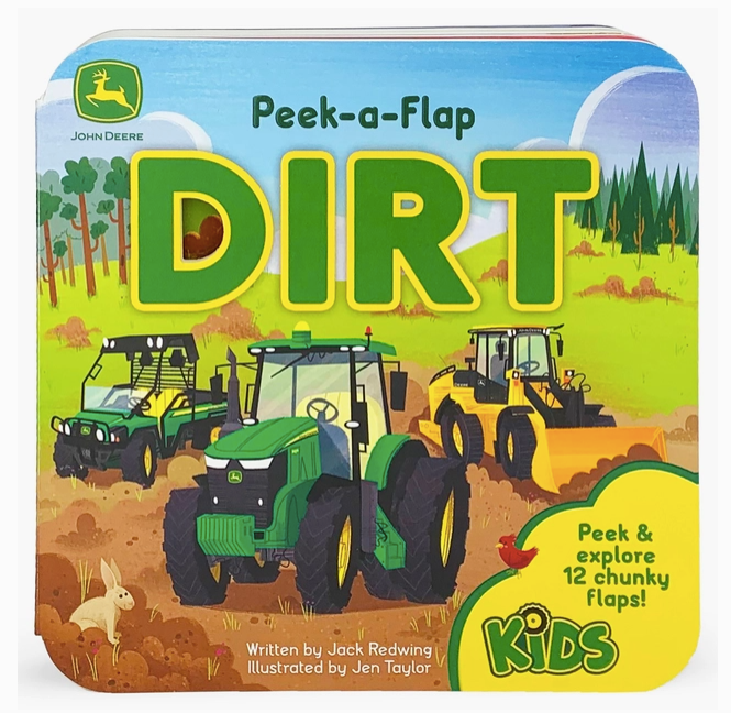 John Deere Dirt Lift-A-Flap Book