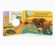 Load image into Gallery viewer, Puppy Love Finger Puppet Book
