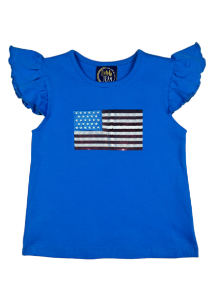 Flag Applique Shirt