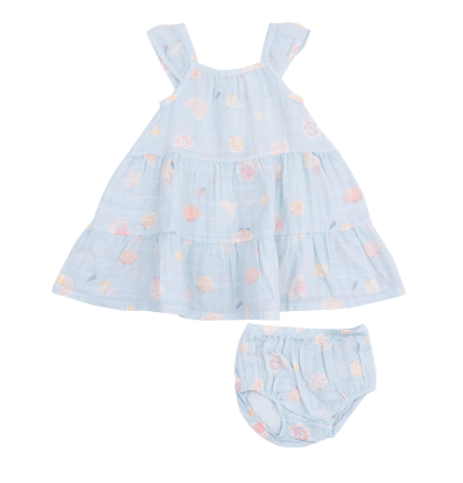 Pretty Seashells Twirly Dress
