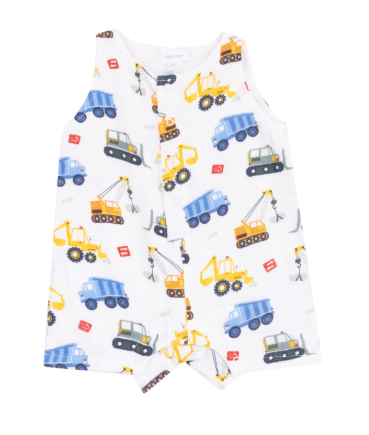 Cool Construction Shortie Romper