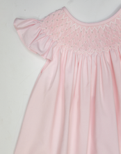 Load image into Gallery viewer, Catherine Pearl Smocked Dress | Pink
