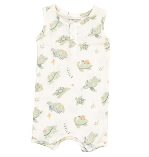 Sea Turtles Shortie Romper