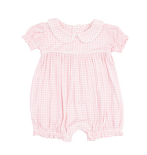 Load image into Gallery viewer, Mini Gingham Puff Sleeve Bubble
