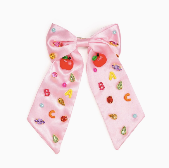 Back to School Cutie Hair Bow
