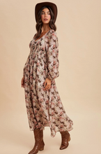 Load image into Gallery viewer, Romantic Floral Smocked Dress
