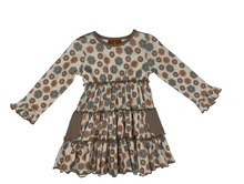 Load image into Gallery viewer, Floral Layered Dress | Mocha
