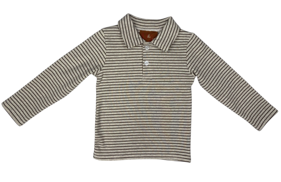 Weston LS Shirt | Brown Stripe