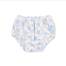 Load image into Gallery viewer, Baby Blue Floral Peter Pan Smocked Dress
