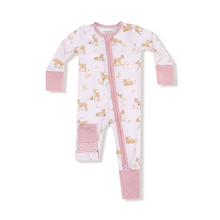 Load image into Gallery viewer, Little Fawn Zipper Romper
