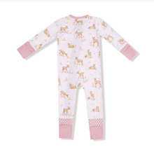 Load image into Gallery viewer, Little Fawn Zipper Romper
