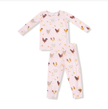 Load image into Gallery viewer, Chickens Pajama Set | Pink
