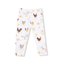 Load image into Gallery viewer, Chickens Pajama Set | White
