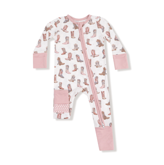 Future Cowgirl Zipper Romper