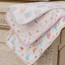 Load image into Gallery viewer, Disney Princess Burp Cloth Set (3-pack)

