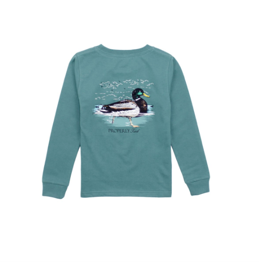 Properly Tied LS Swimming Mallard