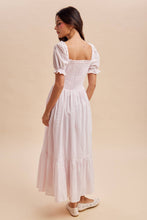 Load image into Gallery viewer, Smocked Eyelet Lace Maxi Dress | Pink Salt
