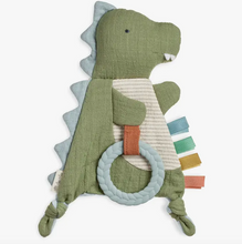 Load image into Gallery viewer, Bitzy Crinkle™ Sensory Toy with Teether, Dino
